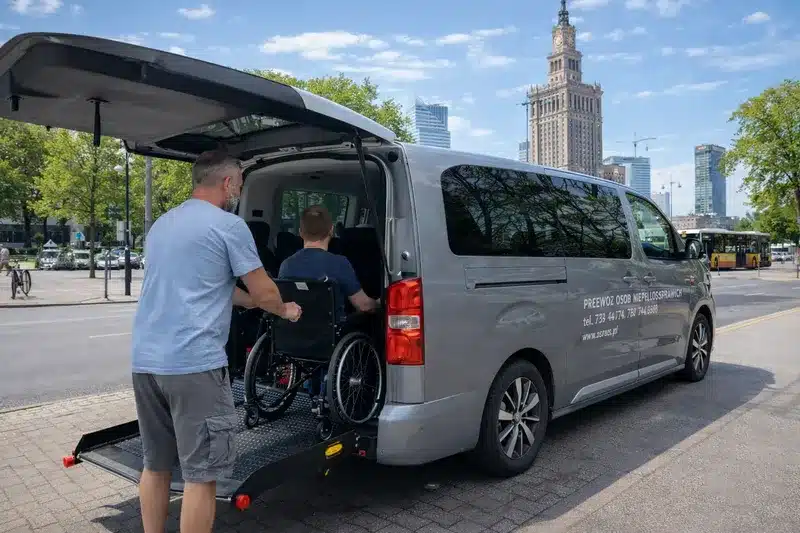 Specjalistyczny transport osób z niepełnosprawnościami